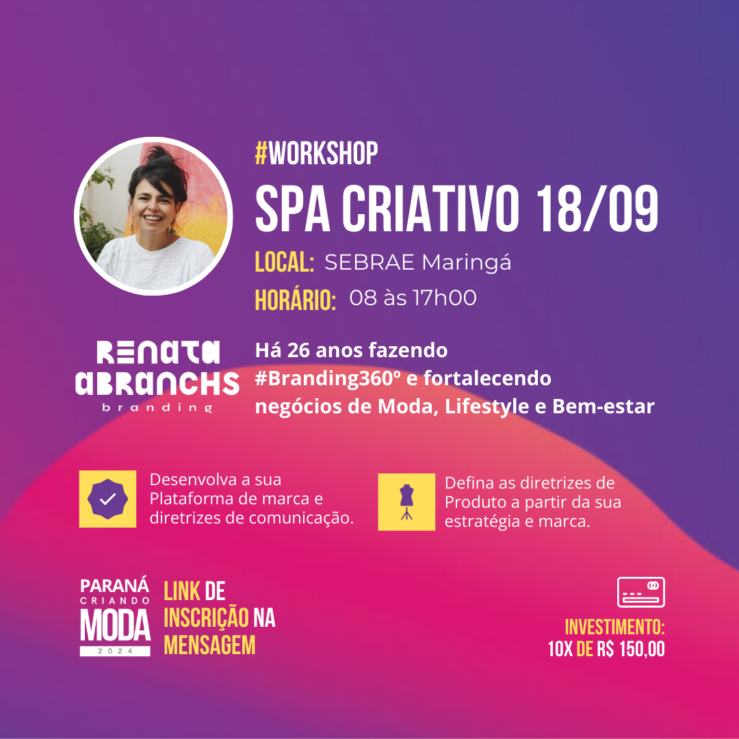 SPA Criativo com a Renata Abranchs