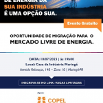 Oportunidade de migração para o mercado livre de energia